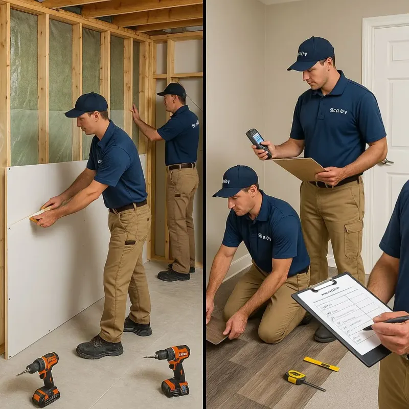 Repairs and Reconstruction process in Bowleys Quarters, MD